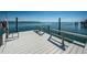 Dock with handrails overlooking calm water, offering scenic waterfront views at 4998 62Nd S Ave, St Petersburg, FL 33715