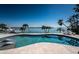 Enjoy panoramic water views from the pool, a perfect space for relaxation and entertainment at 4998 62Nd S Ave, St Petersburg, FL 33715