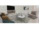 Cozy living room featuring comfortable seating, modern decor, and plenty of natural light at 17214 Wheatberry Blvd, Parrish, FL 34219