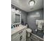 Bathroom featuring vanity with sink and lots of counterspace at 19029 Us Highway 19 N # 12E, Clearwater, FL 33764