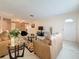 Well-appointed living room with cozy furniture, neutral tones, and a spacious feel at 504 Cara Ct # 504, Largo, FL 33771