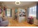 bedroom with loft bed and storage at 531 Luzon Ave, Tampa, FL 33606