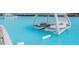 Lagoon featuring party floats at 7811 Roma Dune Dr, Wesley Chapel, FL 33545