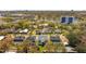 Aerial shot showcasing the neighborhood, water access, and community atmosphere of the property at 1015 1/2 W Charter St, Tampa, FL 33602