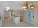 Open kitchen with eat-in bar, great for entertaining Gathering and friends at 10302 Belltower St, Spring Hill, FL 34608