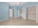 Comfortable bedroom offering generous closet space, tile floors, and an open layout at 1205 Huntington Greens Dr, Sun City Center, FL 33573