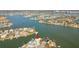 Home with a private boat dock, located in a coastal community near the waterfront at 13 Bellevue Dr, Treasure Island, FL 33706