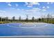 A clear view of the outdoor basketball court, complete with a sturdy hoop and marked lines for a great game at 1409 Tropical Oasis Ave, Plant City, FL 33565