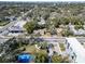 Aerial perspective of a home near local businesses and a well-maintained street at 2606 N Boulevard, Tampa, FL 33602