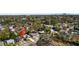 Aerial view of a cozy single Gathering home in a neighborhood with mature trees at 3765 21St S Ave, St Petersburg, FL 33711