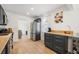 Kitchen featuring stainless steel appliances and wooden countertops at 3765 21St S Ave, St Petersburg, FL 33711