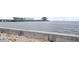Waterfront view with a pier, water, and architectural structure near the coast at 3765 21St S Ave, St Petersburg, FL 33711
