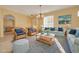 Beautifully staged dining room with stylish decor and a cozy atmosphere at 4216 Preserve Pl, Palm Harbor, FL 34685