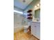 Bathroom features a tub and shower combination, a toilet, and single vanity at 510 Pine S Ave, Oldsmar, FL 34677