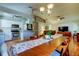 Bright open floor plan with kitchen, dining, and living area at 510 Pine S Ave, Oldsmar, FL 34677