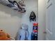 Organized closet space with shelving, ideal for storage and showcasing personal belongings at 1216 S Missouri Ave # 225, Clearwater, FL 33756