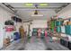Spacious garage with ample storage space at 1400 Water View W Dr # 102, Largo, FL 33771