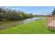 Peaceful water view from this condo community with lush trees and landscaping at 1400 Water View W Dr # 102, Largo, FL 33771