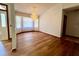 Living room with decorative chandelier and large bay window at 1811 Tawnee Pl, Brandon, FL 33510