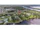 Waterfront home featuring mature trees, private boat dock and easy access to the waterway, providing serene and private living at 2307 7Th Sw St, Ruskin, FL 33570