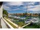 Waterfront property featuring private boat docks and beautiful residential views at 325 Madeira Cir, Tierra Verde, FL 33715