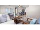 This beautiful living room features tile floors, neutral paint and comfortable furniture at 350 51St N Ave, St Petersburg, FL 33703