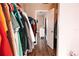 Spacious walk-in closet with ample storage space for clothes and shoes at 8556 Tidal Bay Ln, Tampa, FL 33635