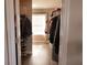 Walk-in closet with shelving and plenty of storage at 8556 Tidal Bay Ln, Tampa, FL 33635
