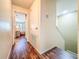 Upstairs hallway leading into the bedroom at 9873 Trumpet Vine Loop, Trinity, FL 34655