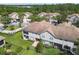 Beautiful backyard view showcasing a fenced-in yard and screened in lanai for outdoor enjoyment and privacy at 14542 Mirabelle Vista Cir, Tampa, FL 33626