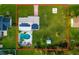 Expansive .42 acre lot with a pool, patio area, and solar panels on roof at 15099 Community Ave, Port Charlotte, FL 33953