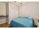 Bedroom with closet, desk area and natural light from the window at 501 Washita Stone Dr, Ruskin, FL 33570
