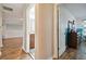 Hallway with views of the bathroom and bedroom at 501 Washita Stone Dr, Ruskin, FL 33570