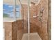 Tile shower with glass door at 501 Washita Stone Dr, Ruskin, FL 33570