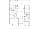 Detailed floor plan illustrating layout with bedrooms, bathrooms, living areas, and garage at 7133 Hatpin Loop, Wesley Chapel, FL 33545
