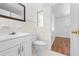 Fresh bathroom offers bright lighting, vanity, and ample space at 7183 Fireside St, Spring Hill, FL 34606