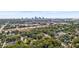 A lush canopy of trees surrounds this home with a stunning city skyline view at 810 22Nd N St, St Petersburg, FL 33713