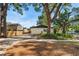 A spacious backyard with plenty of room for parking and enjoying outdoor activities at 810 22Nd N St, St Petersburg, FL 33713