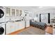Studio apartment featuring a kitchen, laundry, dining and sleeping areas at 810 22Nd N St, St Petersburg, FL 33713