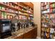 Well-organized pantry with custom shelving, granite countertops and ample storage space at 8711 Brooke Angela Dr, Odessa, FL 33556