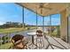 Enjoy the view from this condo's balcony overlooking the lake and golf course at 1200 Country Club Dr # 2206, Largo, FL 33771