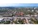 Extensive aerial view of the neighborhood with a mix of residential and commercial areas at 1216 Lotus Path, Clearwater, FL 33756