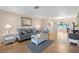 Inviting room with lots of light provides room for relaxing and entertaining at 12200 Vonn Rd # 6D, Largo, FL 33774