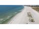 Expansive beach featuring soft sand, gentle waves, and stunning ocean views, perfect for relaxation and recreation at 1270 Gulf Blvd # 1007, Clearwater Beach, FL 33767