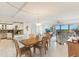 Open dining area with views into the kitchen and living room at 2700 Bayshore Blvd # 9404, Dunedin, FL 34698