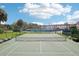 Scenic view of the tennis court at the property, perfect for recreational enjoyment at 2700 Bayshore Blvd # 9404, Dunedin, FL 34698