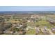 Scenic aerial view of the property showcasing the lush green landscape and surrounding neighborhood at 27941 Austin Woods Dr, Dade City, FL 33525