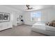 Spacious bedroom featuring large window for natural light and neutral decor at 3801 Bayshore Blvd, Tampa, FL 33611