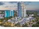 Scenic aerial shot capturing the community's pool, landscaping, and overall luxurious feel at 400 Beach Ne Dr # 1202, St Petersburg, FL 33701