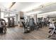 Well-equipped gym with a variety of machines and free weights for a complete workout at 400 Beach Ne Dr # 1202, St Petersburg, FL 33701